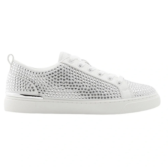 ALDO  Rhinestone Glam Dilathiel Sneakers - Size 8 - Picture 6 of 6